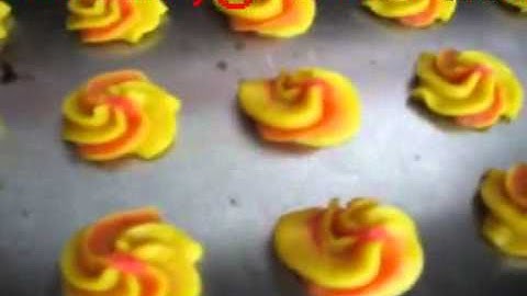Cookies Extruding Machine two colours