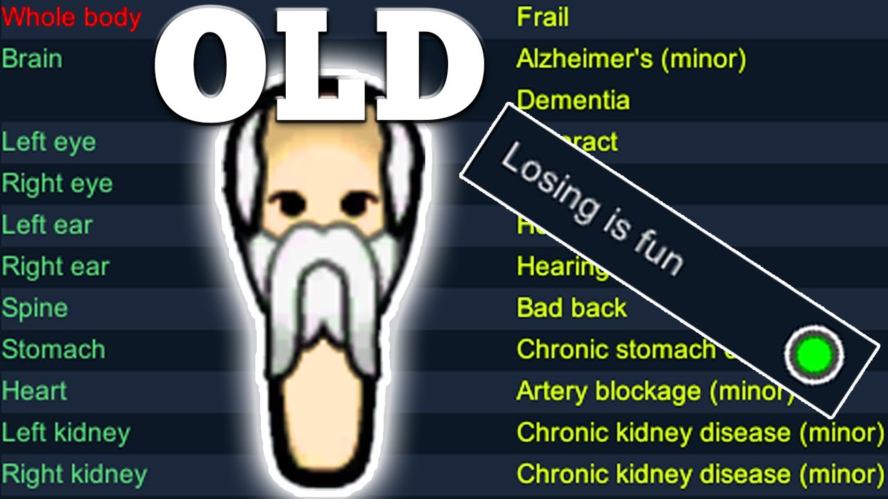 Can One OLD MAN Survive Rimworld?
