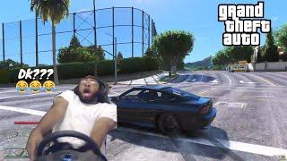 GTA Drifting on a wheel is AMAZING!!!!