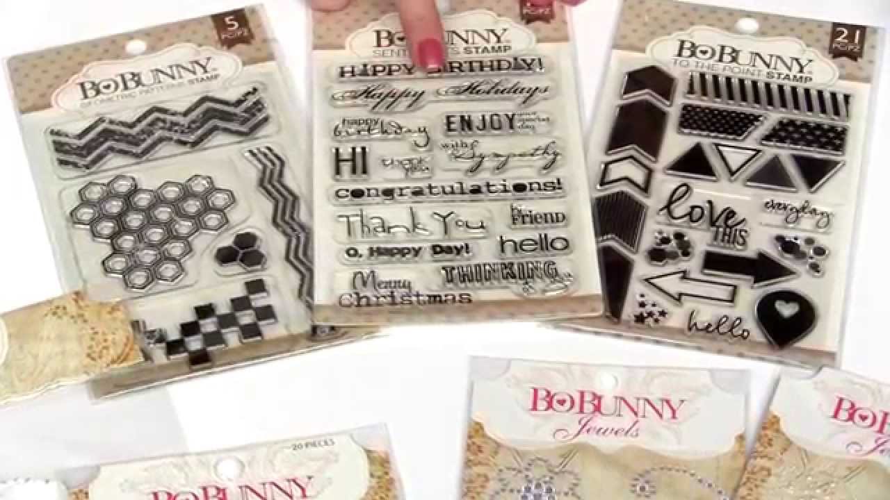 Bo Bunny - Essentials Collection stamps for teachers