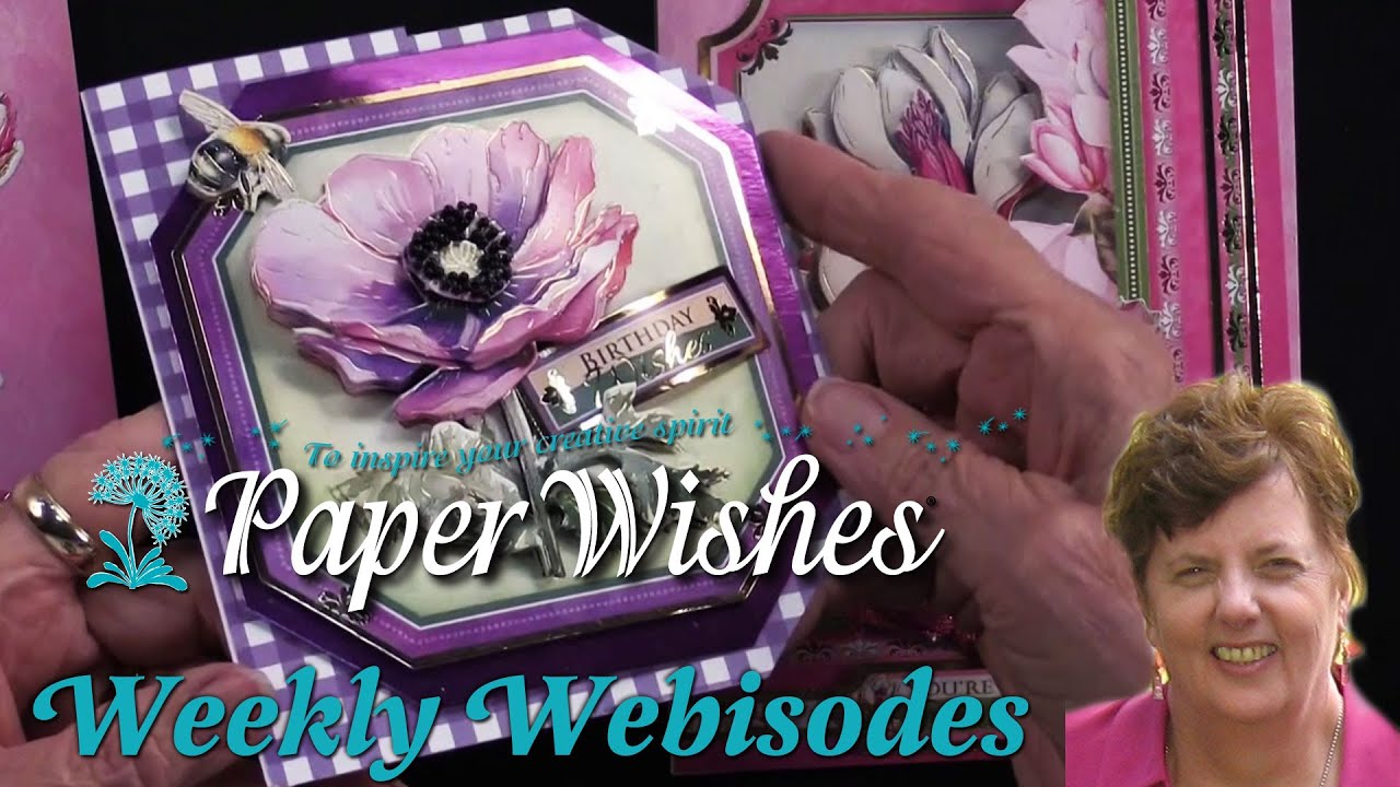 Lovely Card Ideas Using Floral Delights by Hunkydory Crafts - YouTube