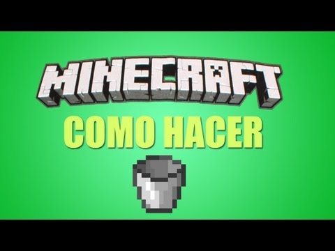 Video: Cómo Hacer Un Cubo En Minecraft