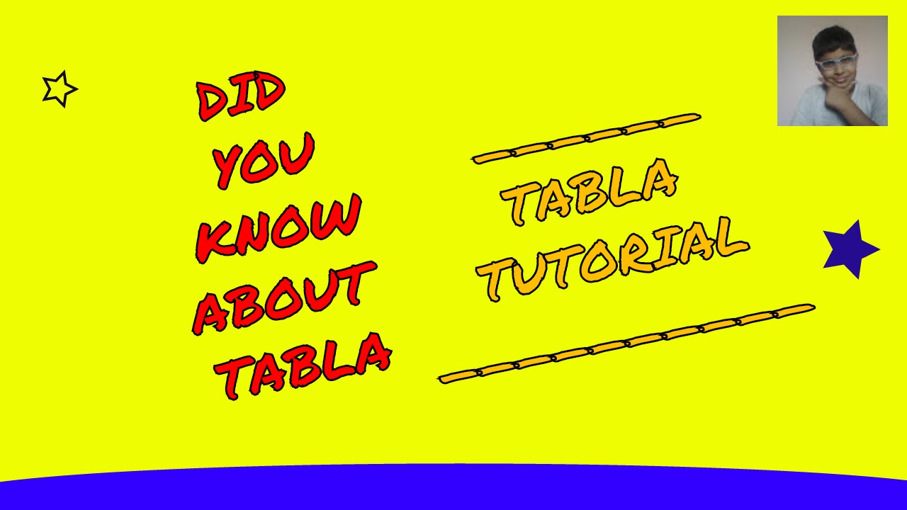 Did you know about tabla YouTube