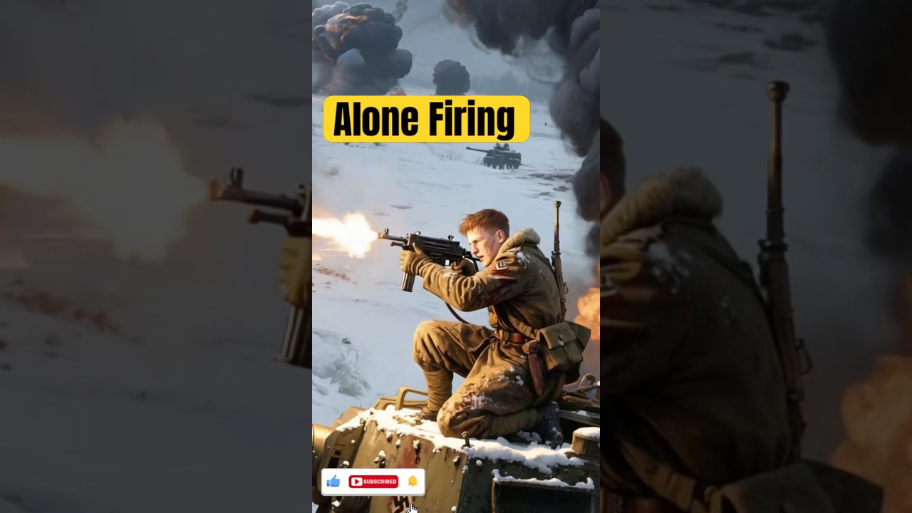 The Soldier Who Held the Line Alone – WWII True Story 