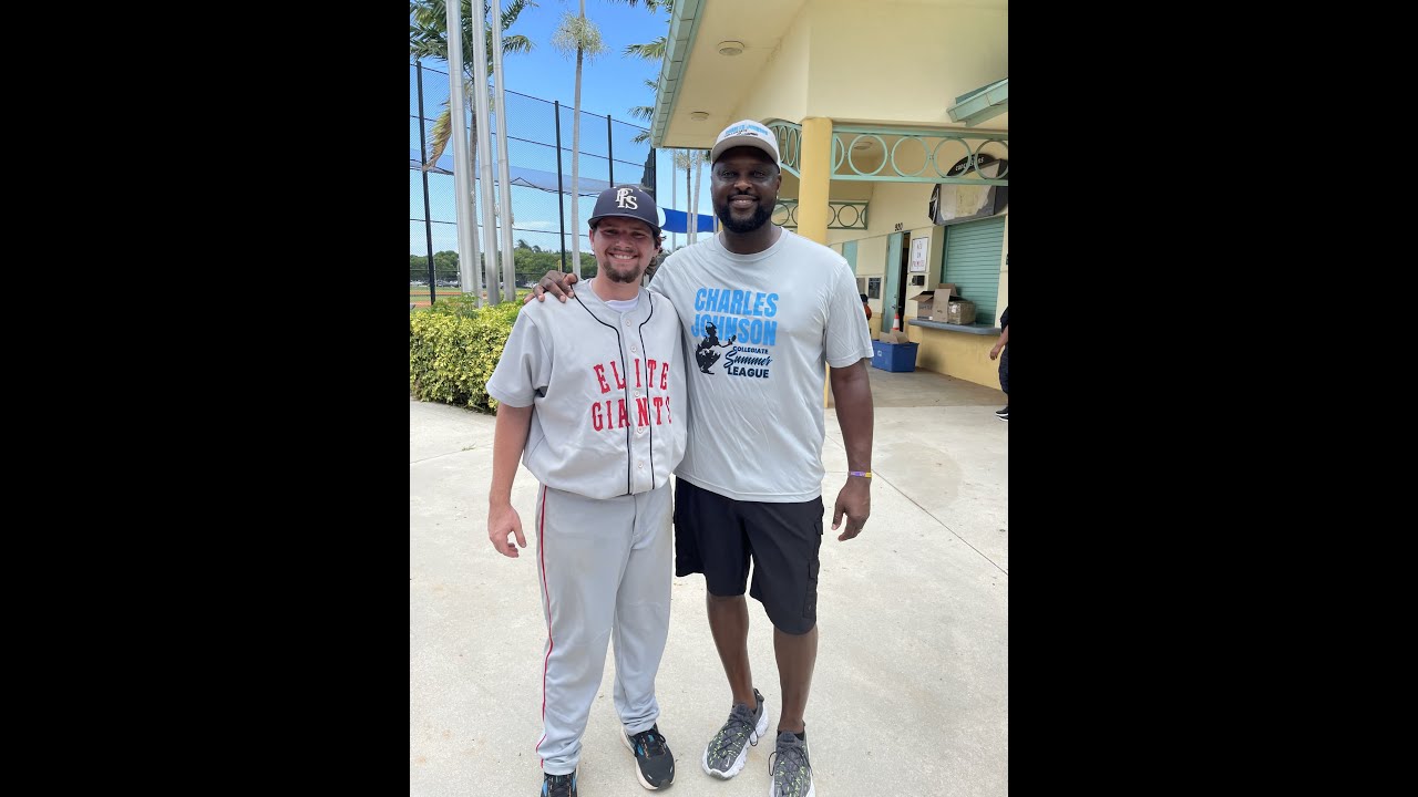 Jonathan Gaynor (LHP/1B) 2IP SHUTOUT Relief in the Charles Johnson Collegiate Summer League