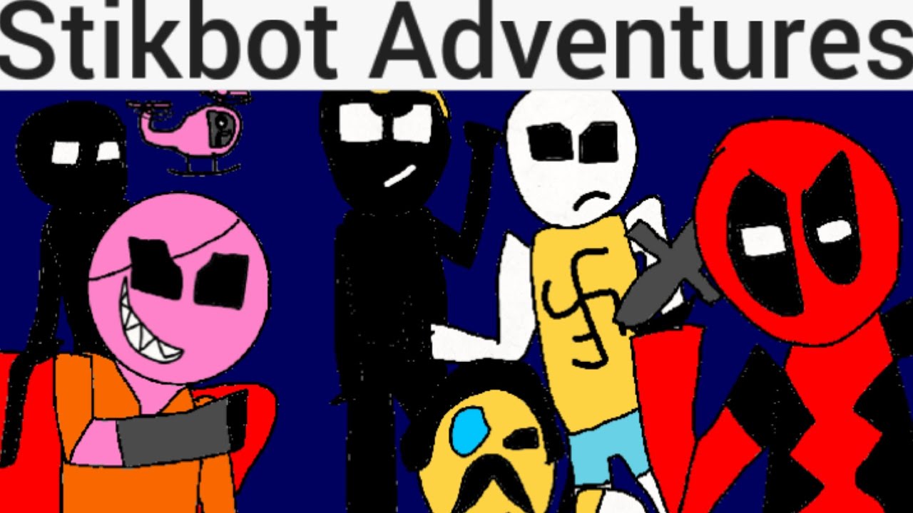 STIKBOT ADVENTURES THE GAME  demo 1 full walkthrough