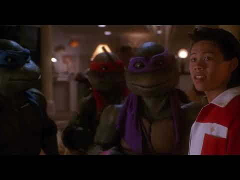 Teenage Mutant Ninja Turtles II (1991) - Keno Meets Splinter Scene (HD)