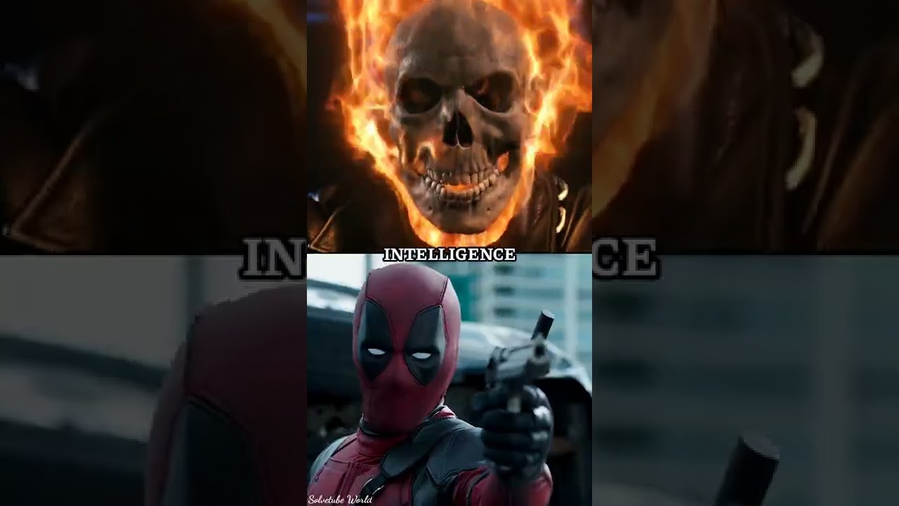 Ghost Rider vs Deadpool Comparison Video