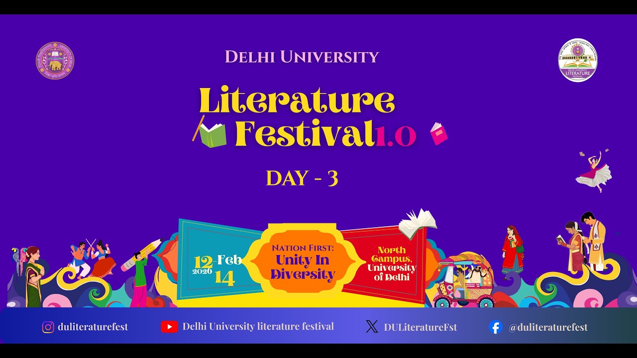 Literature Festival 1.0 - Day 3 | MPH Upper Floor Hall