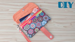 Carteira porta celular passo a passo / DIY smartphone wallet