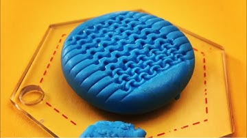 How to sculpt chainmail in clay