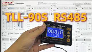 Stable long-distance transmission, rs485 inclinometer supports host computer system