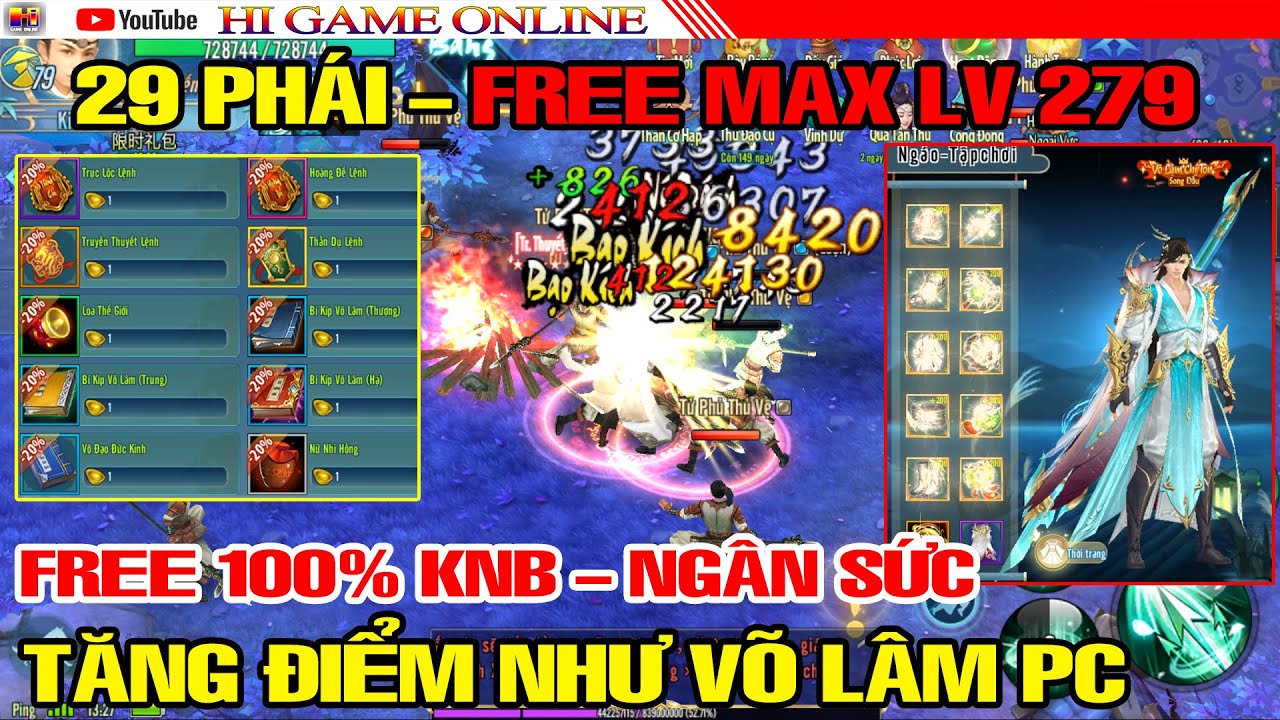 VLTK Mobile Lậu 29 Phái - JxMobile.Net | Free Acc Build Sẵn Max Đồ ...