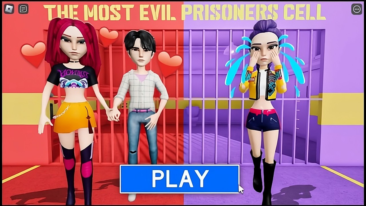 BABY SAJA AND MIRA VS RUMI PRISON RUN! Obby roblox! Gameplay Walkthrough No Death 4K