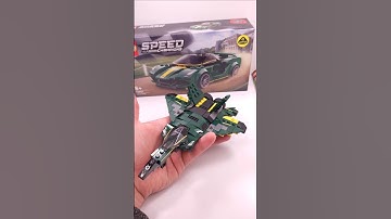 LEGO Speed Champions Lotus Jet MOC (76907)[172 pcs] Alternate Build for Lotus Evija #shorts TBB