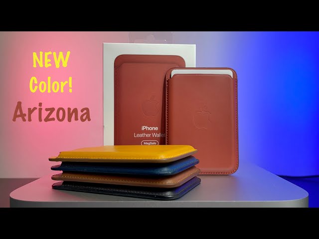 NEW Arizona iPhone Leather Wallet with MagSafe