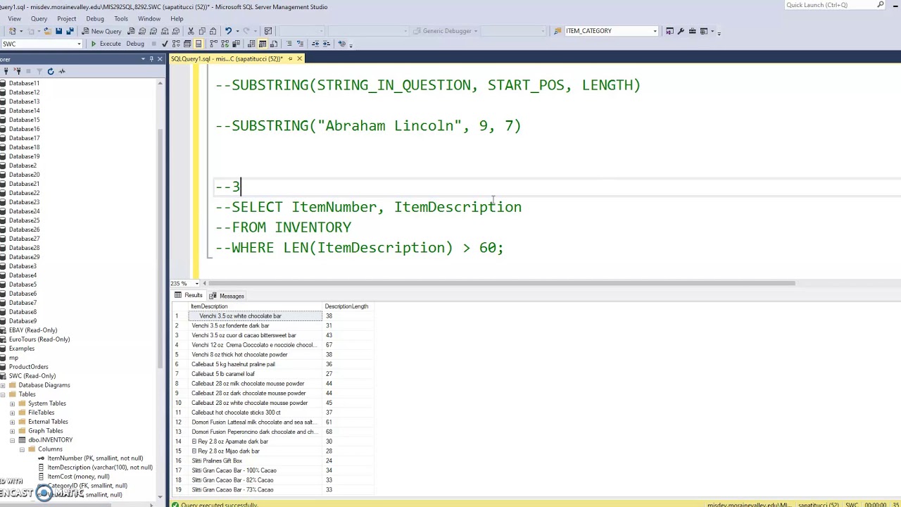 Probs 3 and 4 Substring Function - YouTube
