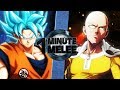 Goku vs Saitama (Dragonball Super vs One Punch Man) - One Minute Melee S5 Finale