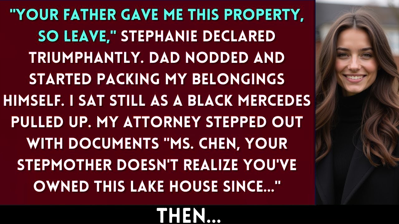 Dad's New Wife Claimed The Lake House Is Ours Now—Then The Real Estate Attorney Showed Up