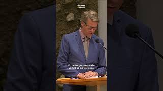 “De komst van Asielzoekers wordt stilgehouden voor de gemeenteraad!” - Martin Bosma (PVV)