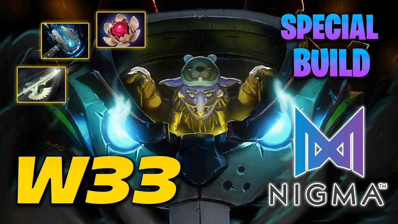 Nigma.w33 TIMBER - SPECIAL BUILD - Dota 2 Pro Gameplay