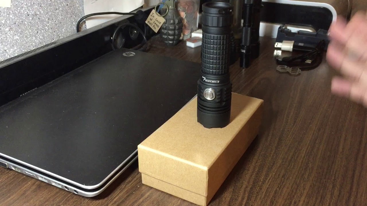 convoy bd06 rechargeable led flashlight XM-L2 New Firmware AMC7135x8 1000LM Convoy 3X21D SBT90.2 7000lm 1816m