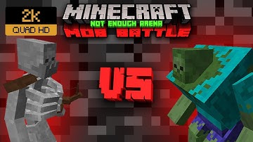MUTANT SKELETON VS MUTANT ZOMBIE | Minecraft Mob Battle
