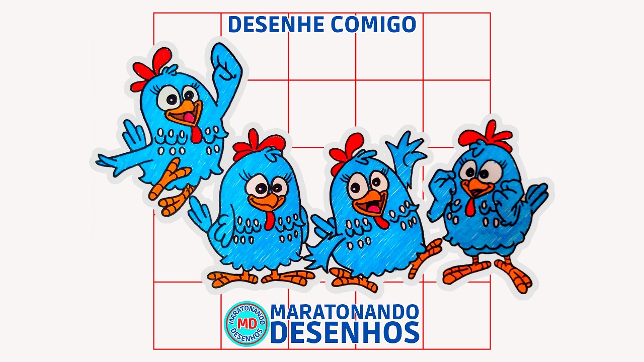 Como desenhar a GALINHA PINTADINHA #desenhopassoapasso - YouTube