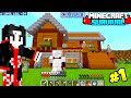 Minecraft PE Survival Day 1 | Iron Ka Armour Aur House 😱🔥 | Minecraft Pocket Edition Hindi