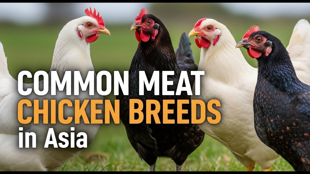 Unique Ornamental Chicken Breeds from Asia