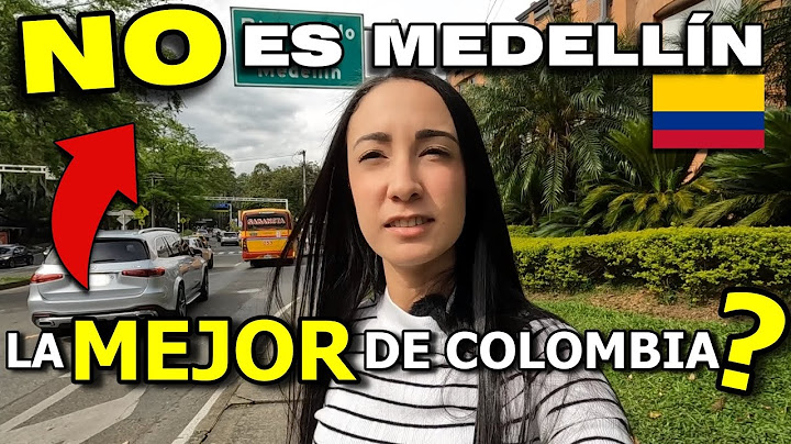 This is the CITY of COLOMBIA with the BEST QUALITY of LIFE
