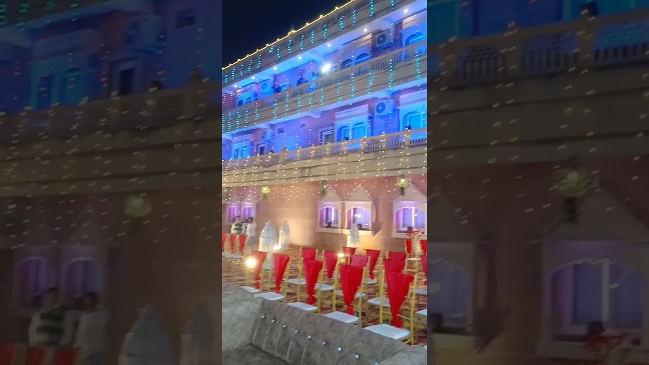 Rajwada Palace, Orchha,  swagat Lawn , wedding aroma 