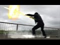 VFX brush spears. -Japanese businessman game style action 150-