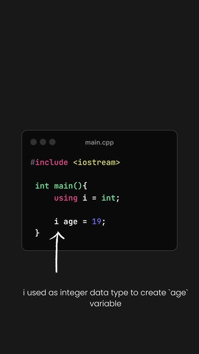 The `using` keyword in C++ #shorts #cpp #coding #programming # ...