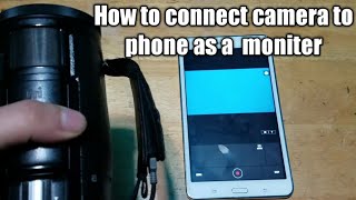 How to connect camera to  phone as a  moniter screenshot 4