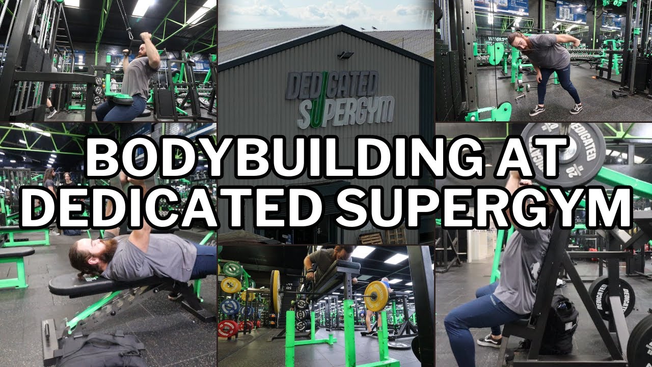 Chest and Back Training at Dedicated Supergym