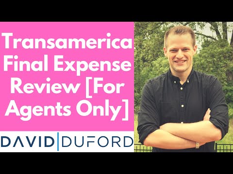 Transamerica Final Expense Review For Agents Only