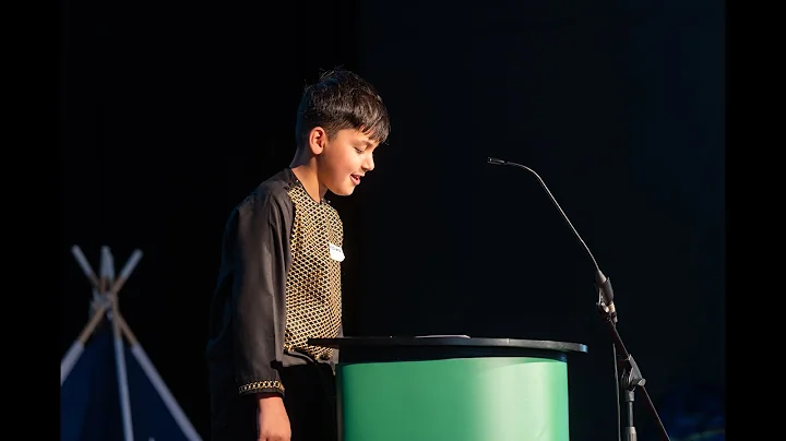 Hamza 'What is Special About My Culture' at the Childhood Summit 2025
