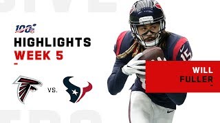 Will Fuller Has the Game of His LIFE w\/ 217 Yds \& 3 TDs! | NFL 2019 Highlights