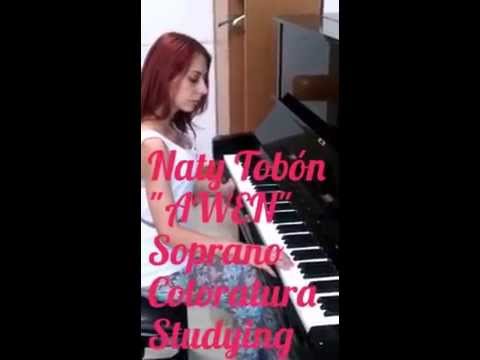 AWEN STUDYING - SOPRANO COLORATURA tecnica vocal ejercicios