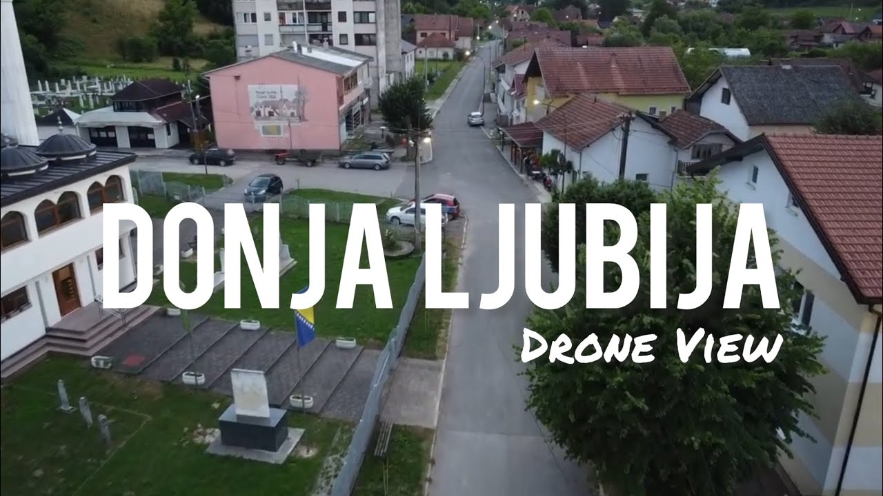 Donja Ljubija, Bosnia and Herzegovina Drone View