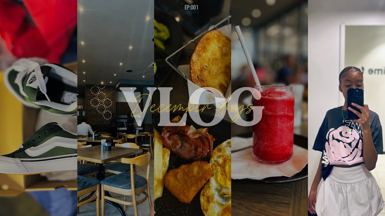 Декабрьский видеоблог, эпизод 1: покупки, выполнение поручений + свидание с мамой | Южноафриканск...