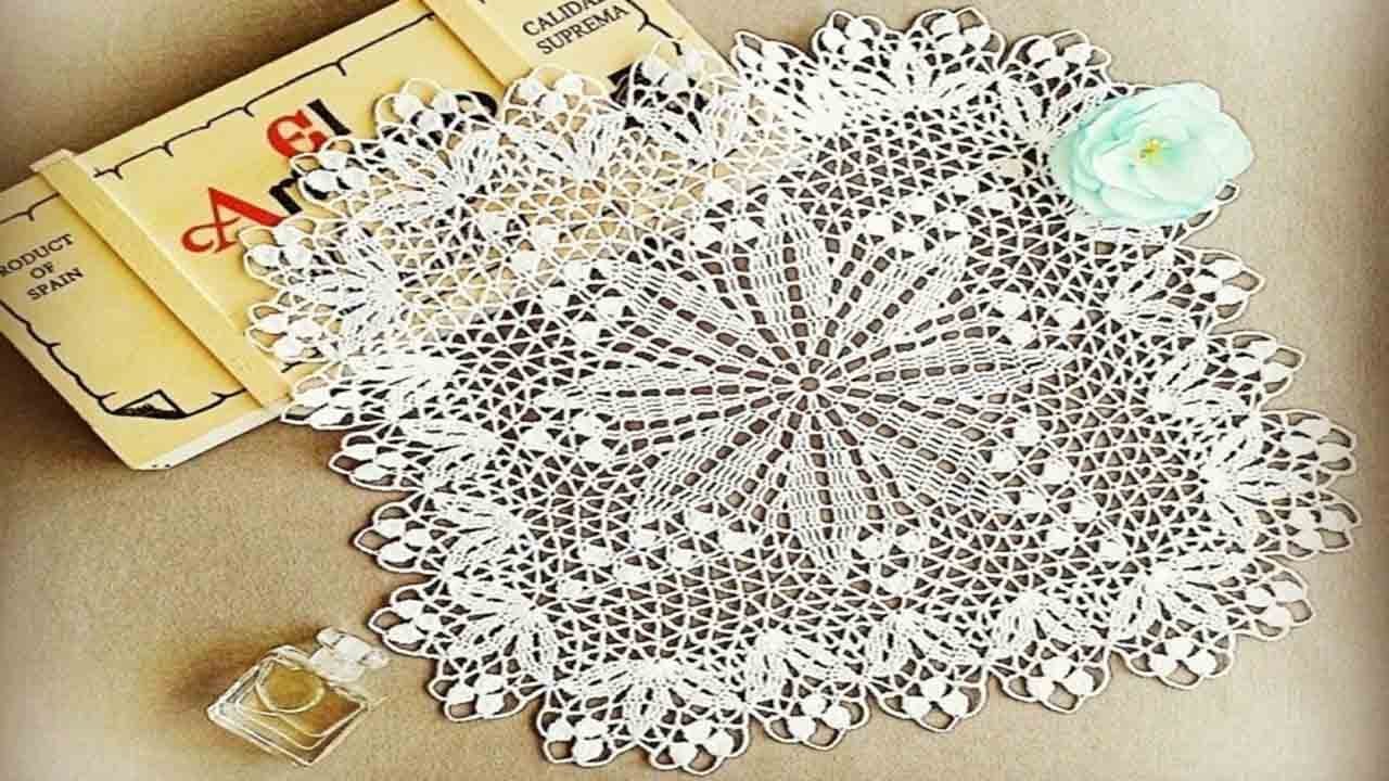 КВАДРАТНАЯ САЛФЕТКА С ЛАНДЫШАМИ. ЧАСТЬ 1