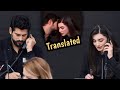 Turk Celebrities Live video Translation ||Burak and Ozge