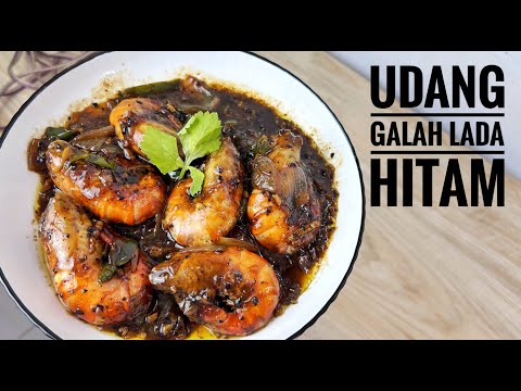 Resep Udang Galah Lada Hitam