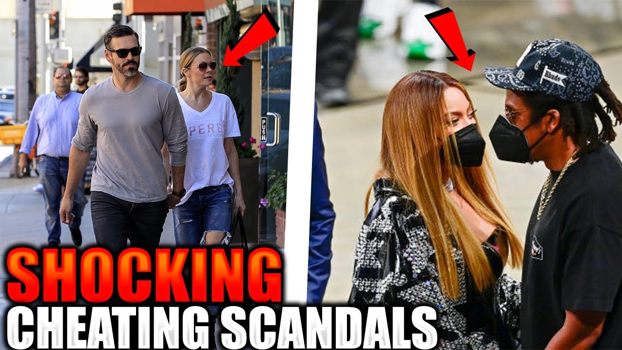The Most Shocking Celebrity Cheating Scandals YouTube