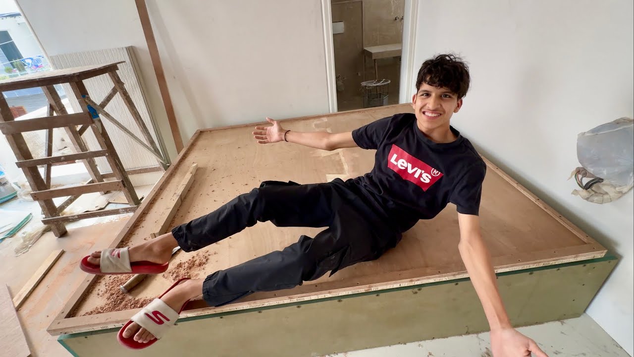 Piyush ka New Bed Ban Gaya 😍
