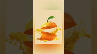 Orange poster..😋 #canva #tutorial #explore