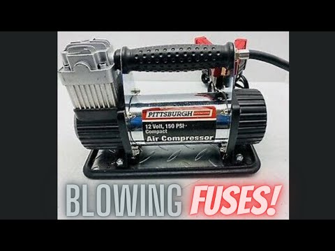 Harbor Freight Air Compressor Keeps Blowing Fuse