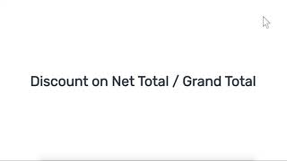 ERPNext - Applying Discounts